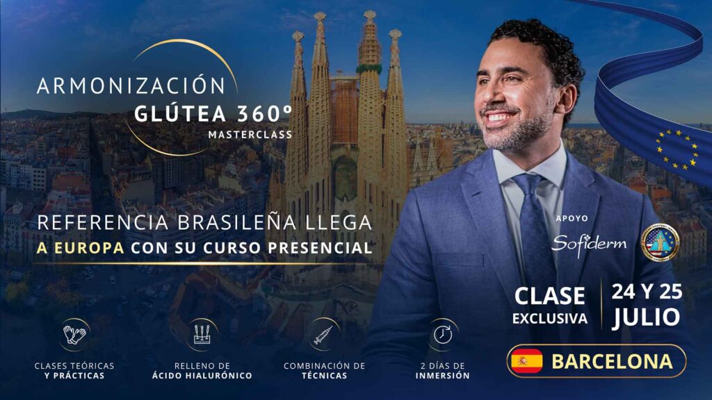 Curso Dr Chacur Barcelona 2026 Armonización Glútea